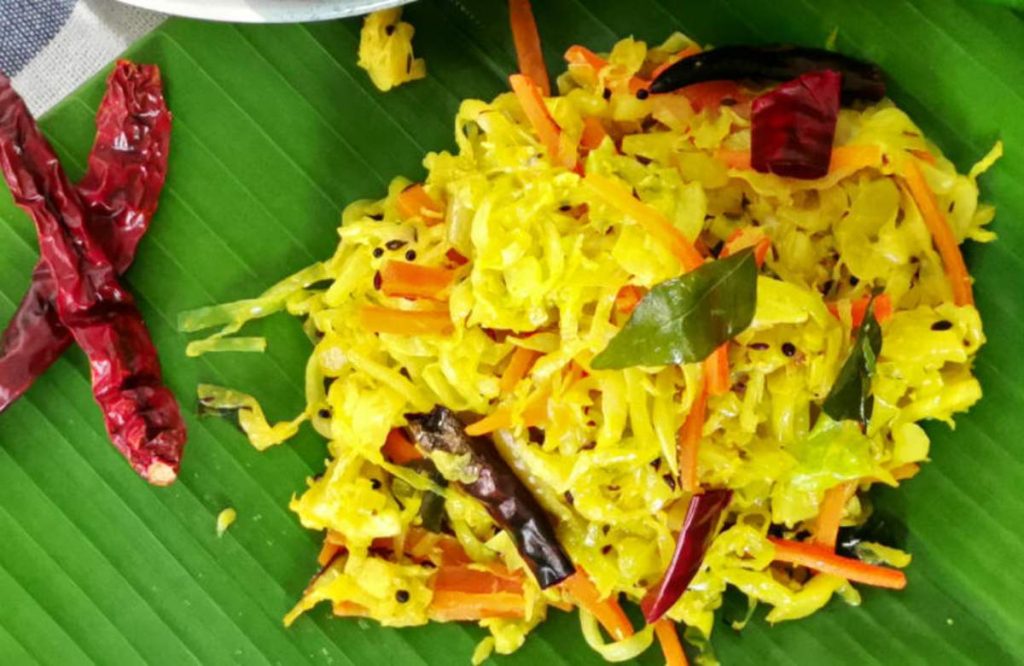 Special Cabbage Thoran Recipe