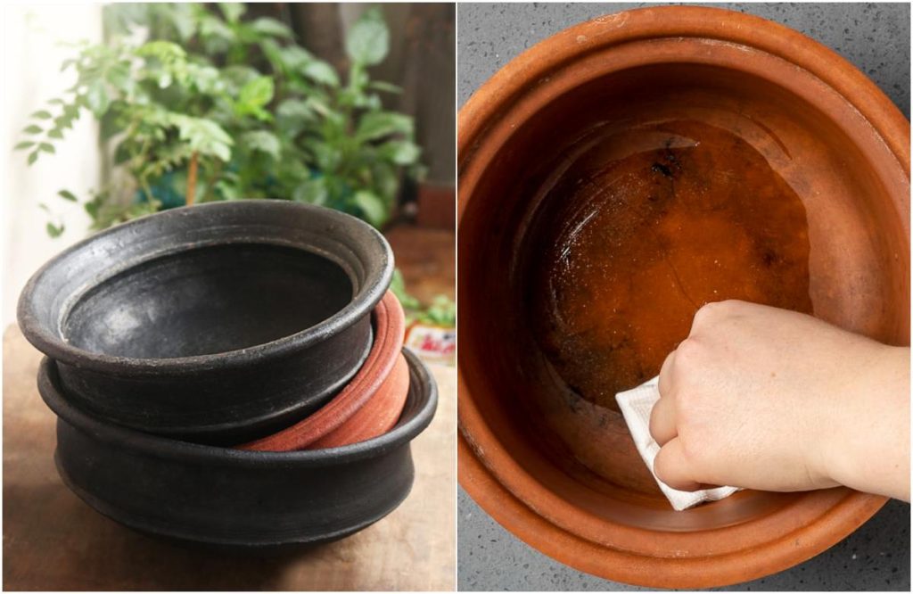 Clay Pot seasoning tips Indian