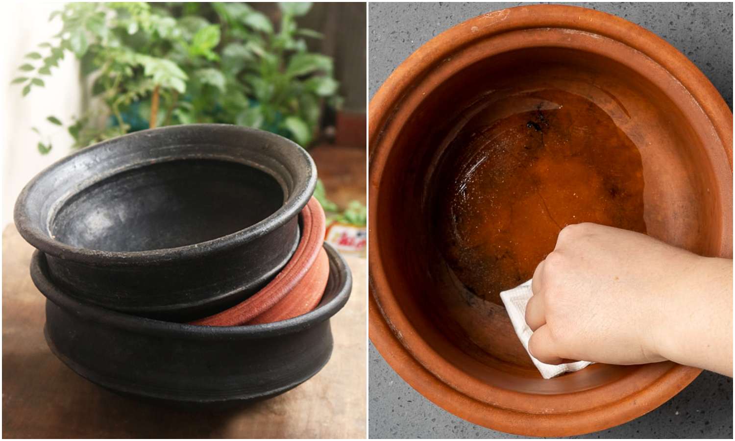 Clay Pot seasoning tips Indian