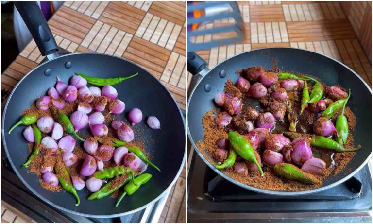 Easy Onion Pickle Kerala Style