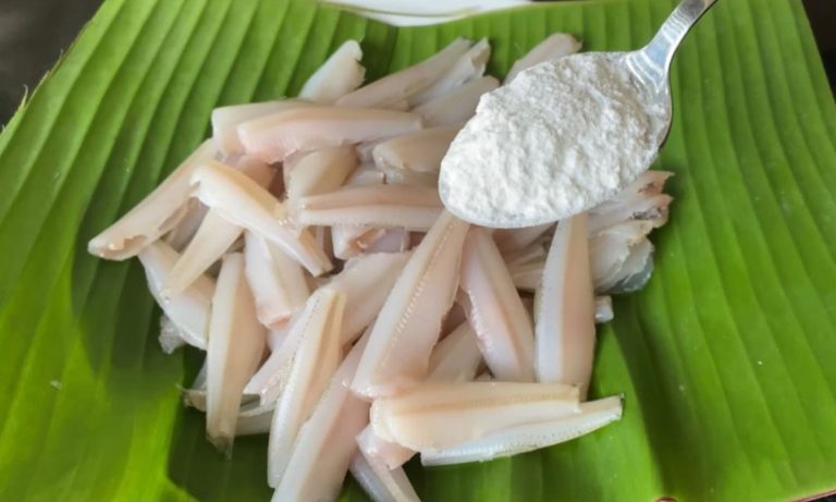 How to clean Nethili fish
