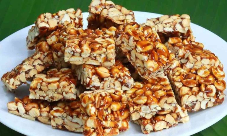 Soft Peanut Chikki Recipe