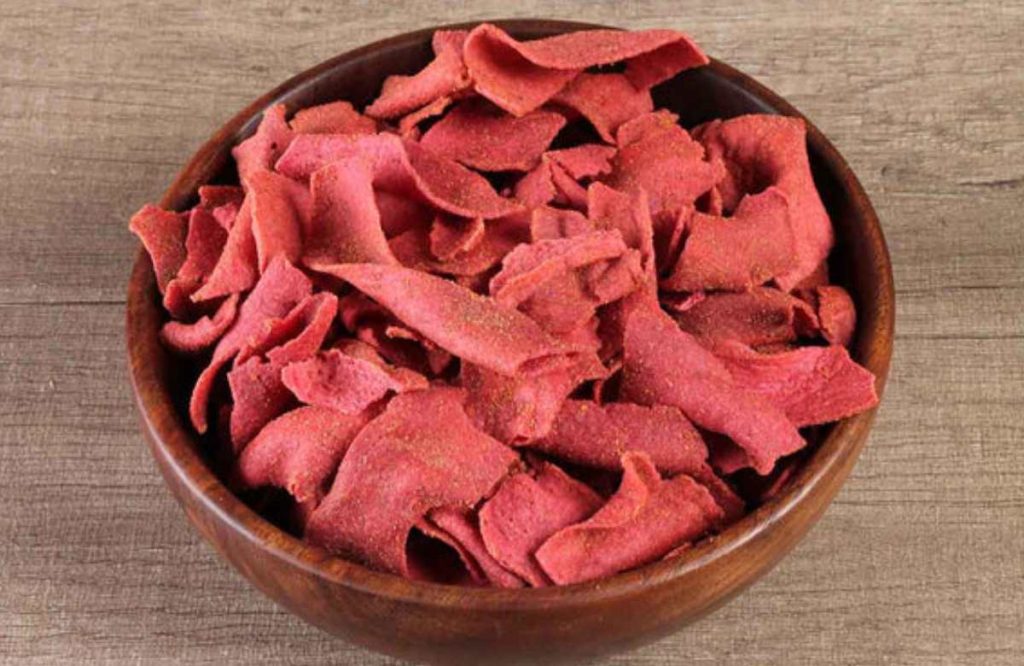 Easy Beetroot Chips Recipe