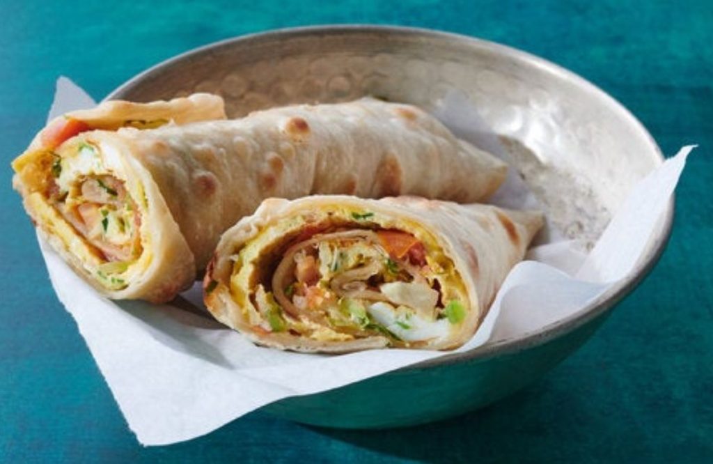 Easy Chappathi Egg  Roll Recipe 