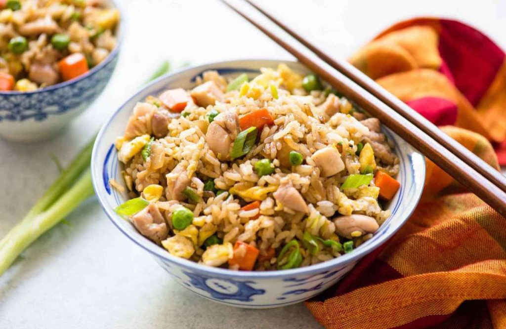  Easy Mixed chicken vegetable rice recipe