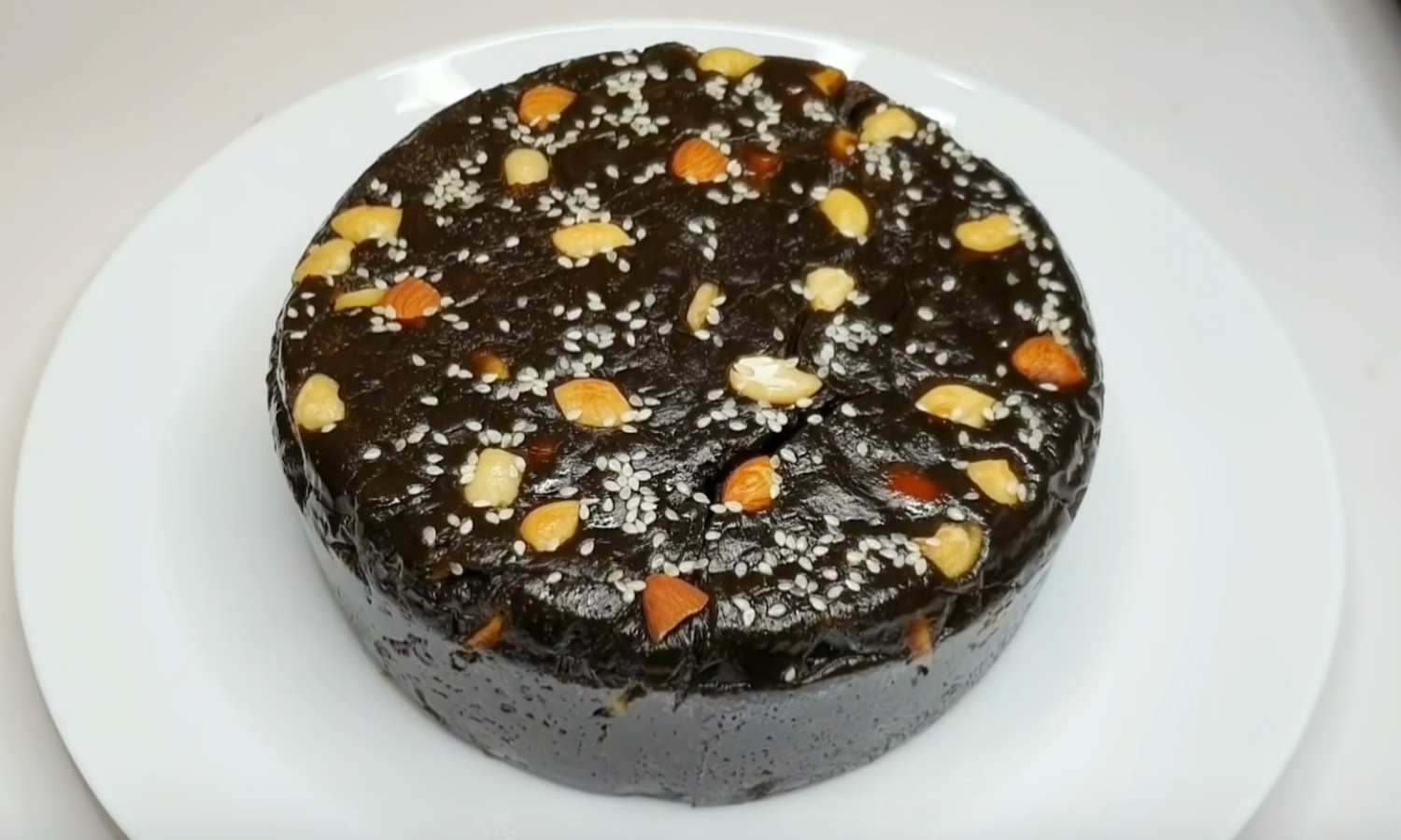 Easy Black Halwa Recipe