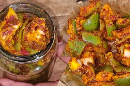 ഈ രഹസ്യ ചേരുവ കൂടി ചേർത്ത് അച്ചാർ ഉണ്ടാക്കൂ, നാവിൽ കപ്പലോടും രുചിയിൽ പച്ചമാങ്ങാ അച്ചാർ!
